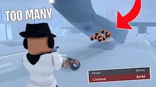 When There are Too Many Criminals in a Jailbreak Server...(Roblox Jailbreak)