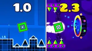 Evolution of Geometry Dash (1.0 - 2.3)