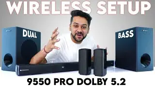 Zebronics JukeBar 9550 PRO DOLBY 5.2 Soundbar Review | THUNDER BASS WIRELESS SOUNDBAR