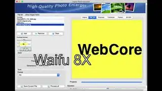 Super Photo Upscaler for Mac - Waifu2x