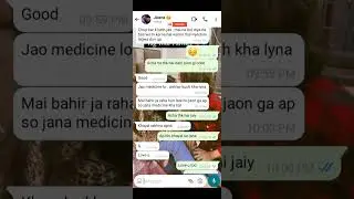 Cute Chat Conversation || caring hubby during periods || Ziddi Ladki Caring Ladka