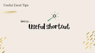 How to use this shortcut to fill all blank rows in seconds! 