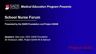 SADS School Nurse Forum