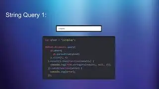 Using Node.js - Search