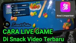 Cara Live Game Di Snack Video 2023