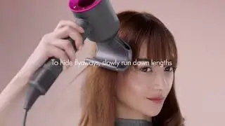 Comment utiliser l'embout de finition lisse - Dyson Supersonic™