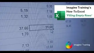Microsoft Excel - A Great Tip on Filling Empty Rows