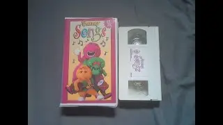 Barney Songs 1995 VHS