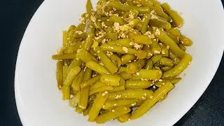САЛАТ ИЗ ЗЕЛЁНОЙ ФАСОЛИ Brechbohnen Salat Grüne Bohnen Salat