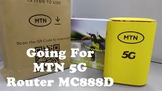 MTN 5G Broadband Router CPE ZTE MC888D || Registration, Activation , 100GB Free Data