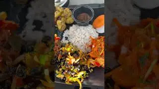 Nepali veg khajaset #todayfacts #purenepali #viralvideos #yshorts #foodie #foodie #shorts #Nepal
