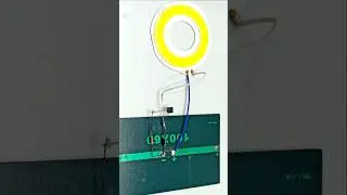 Soler Panel Experiment | Auto on/off solar Panel light  | Free Energy  #shorts #trending #diy