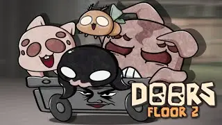[ROBLOX] 깜찍한 '도어즈 2' 애니메이션 몰아보기 [ kawaii Doors Floor 2 : The Mines animation Complete Edition ]