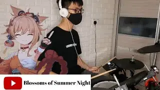 Blossoms Of Summer Night ( Yoimiya theme) Genshin Impact Drum Cover