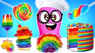 DIY Rainbow Craft Ideas For Kids || Creative And Fun Recipes || Cooking Challenge 🍨✨🌈