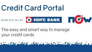 HDFC Credit Card Login Online - Credit Card NetBanking | HDFC Credit Card Login Without Account