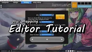 osu! Editor Tutorial for Beginners