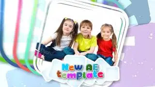 After Effects project Kids opener v4