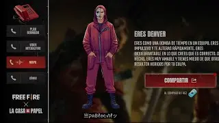 NUEVA SKIN CASA DE PAPEL | FREE FIRE