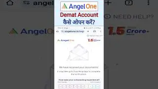 Angel One Account Opening Process 2024 