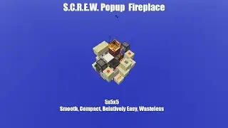 Minecraft - S.C.R.E.W. Popup campfire (lblTut)