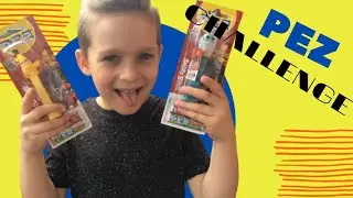 Вкусный Челлендж с конфетами PEZ . Петс-челлендж.
