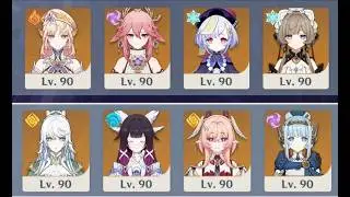 Jully 2026 Spiral Abyss Floor 12 | C0R0 5 Star Characters | Genshin Impact