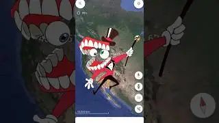 Found Caine on Google Earth | The Amazing Digital Circus 