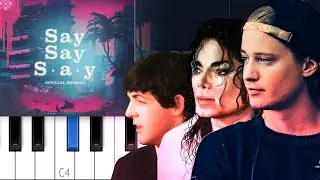 Kygo, Paul McCartney, Michael Jackson - Say Say Say (Piano Tutorial)
