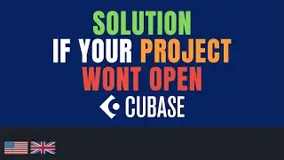 If your Cubase project does not open (Solution/Trick)
