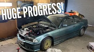 HUGE PROGRESS ON THE E36!