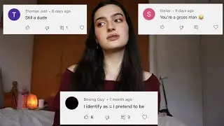 Reacting To Transphobic Hate Comments | MTF
