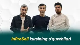 InProSell kursining o'quvchilari