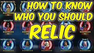 How To Decide Which Characters To Relic SWGOH