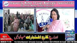 HAMIDA BAWANY Exclusive Interview At Women Empowerment Program By Okhai Memon Youth Services