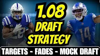 Win your draft from the 1.08! | Fantasy Football 2024