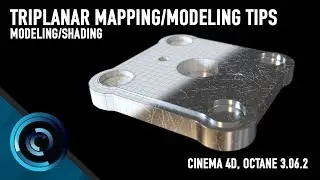 Triplanar Projection Octane C4D + Modeling Tips and Tricks
