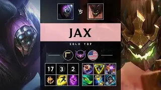 Jax Top vs Malphite: Triple Kill, Legendary - NA Master Patch 14.16