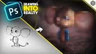 Drawing into Reality | Photoshop Editing | Satisfied Official