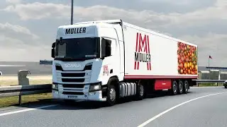 ETS2 1.44 Scania NG R410 Seville - Salzburg