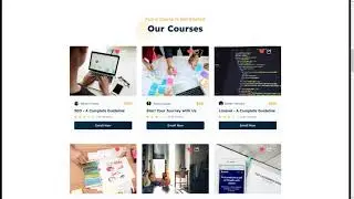 Learnology - eLearning Online Course Figma Template 5 elearning template