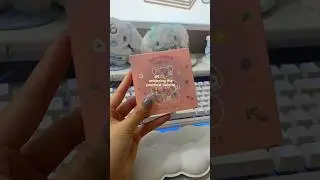 the prettiest palette ever!!🧸 #gogotales #makeup #cbeauty #douyin #unboxing #haul #palette #shorts