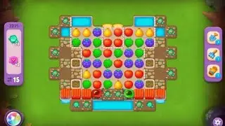 GardenScapes Super hard level 3271 15 moves no boosters