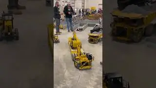 Mini-construction vehicles mimic their full-sized counterparts #construction #technology