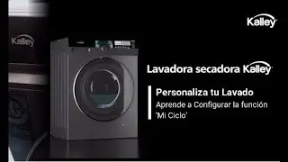 Personaliza tu lavado con la función Mi Ciclo, Lavadora-Secadora Kalley K-LS14