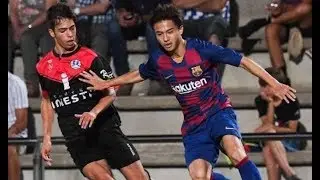 【安部裕葵】バルサB初ゴールは鮮やかなドリブルシュート！【ゴール】