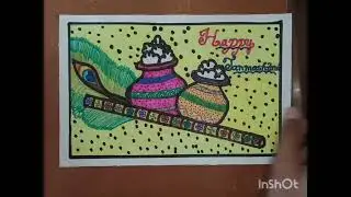 Crafty Drawing On Happy Janmashtami