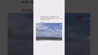 o piloto desmaiou e o passageiro sem qualquer experiência em pilotar