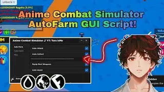 Anime Combat Simulator AutoFarm GUI Script | FAST AUTOFARM! | Fluxus • Hydrogen • Arceus X • Delta