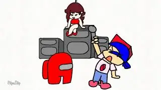 Friday night funkin' | fnf vs among us | Mxm animators